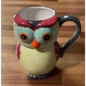 Whimsical Owl Coffee Cup Mug Home Essentials